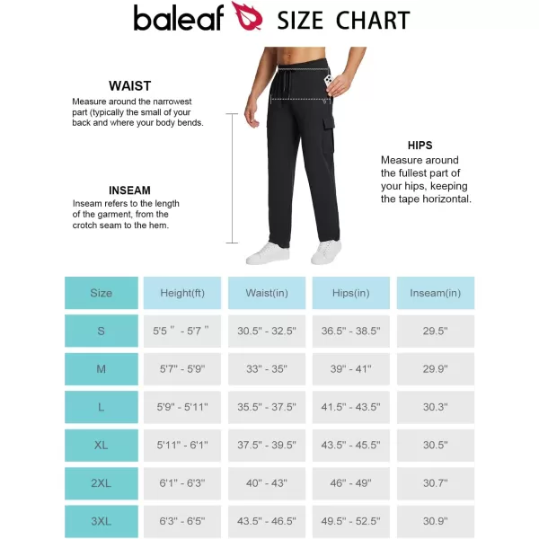 BALEAF Mens Lightweight Cargos Cotton Sweatpants Cargo Pants Open Bottom Straight Leg Lounge Travel with PocketsBALEAF Mens Lightweight Cargos Cotton Sweatpants Cargo Pants Open Bottom Straight Leg Lounge Travel with Pockets