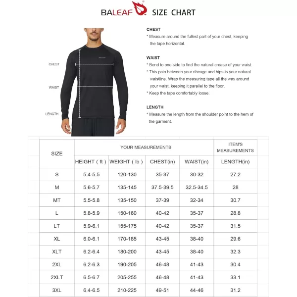 BALEAF Mens Long Sleeve Running Shirts Quick Dry Workout Shirts Athletic TShirts Lightweight Soft Fishing Tee TopsA011 Sliver