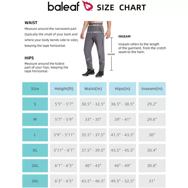 BALEAF Mens Winter Cycling Pants Mountain Bike Cold Weather Hiking Gear Windproof Fleece Lined Running Ski Bicycle ClothesA03grey