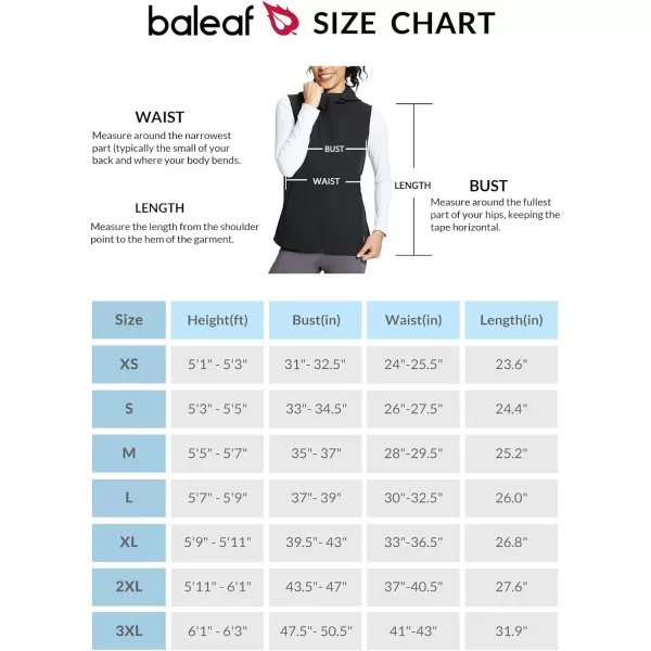 BALEAF Women Vest Lightweight Softshell Hooded Fleece Lined Sleeveless Jacket Windproof for Running Hiking TravelBlack