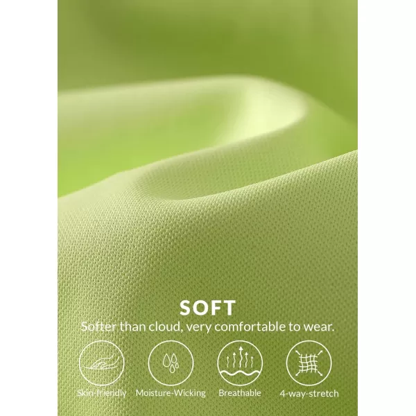 BALEAF Womens 14 Tennis Skirts High Waisted Golf Skorts Skirts Athletic with Shorts PocketsGreen