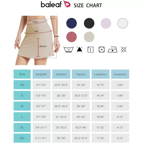 BALEAF Womens 16 Golf Skirts High Waisted Tennis Athletic Running Workout Active Skorts with PocketsGrey