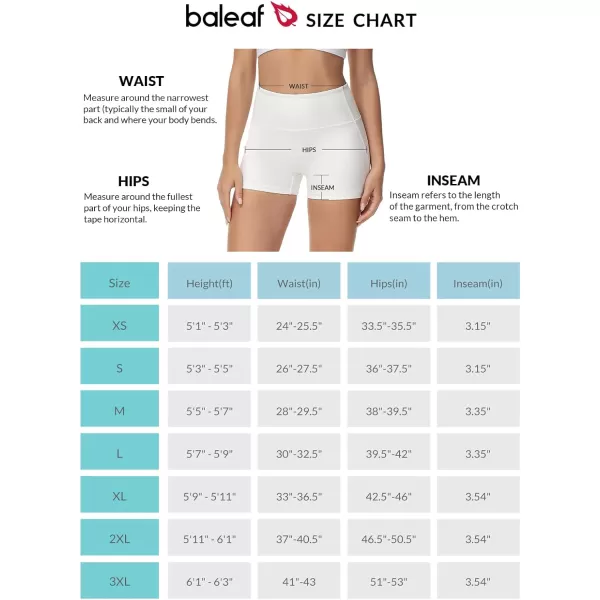 BALEAF Womens 3 High Waisted Swim Bottoms Bathing Suit Boy Shorts Tummy Control Full Coverage Swimsuit Bottoms ModestWhite