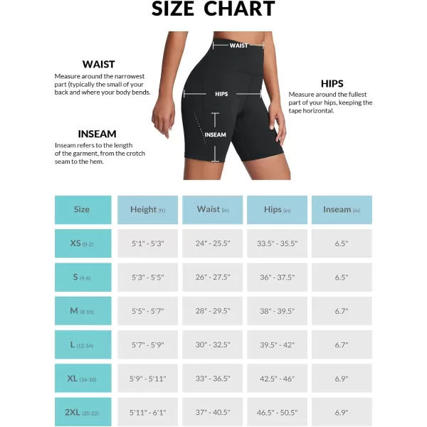 BALEAF Womens 7 Running Shorts High Waisted Biker Compression Quick Dry Workout Athletic Volleyball Zipper PocketBlack