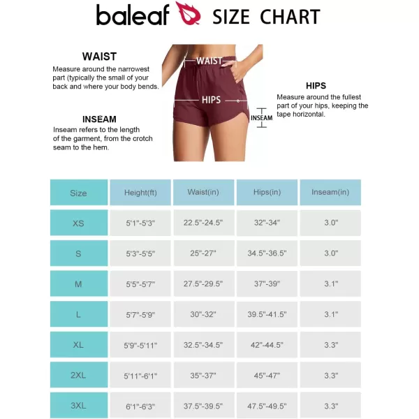 BALEAF Womens Athletic Cotton Sweat Shorts with Pockets 35 Workout Yoga Running Casual Sleep Short SummerWine Red