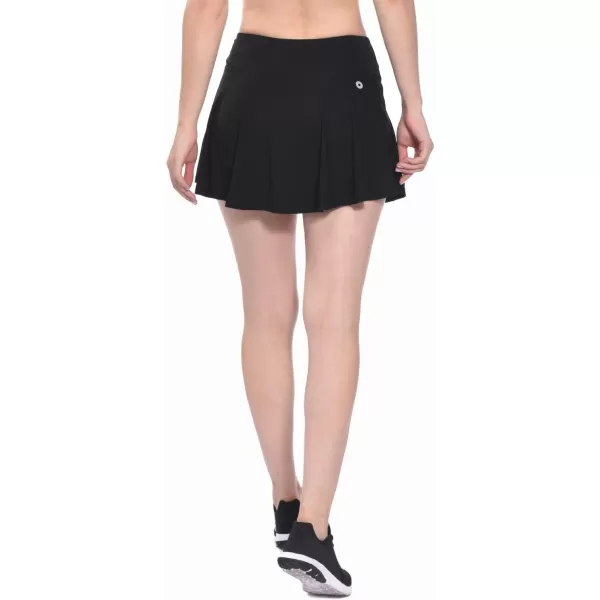 BALEAF Womens Athletic Golf Skirt Tennis Skort Pleated with Pockets Black Size SBALEAF Womens Athletic Golf Skirt Tennis Skort Pleated with Pockets Black Size S