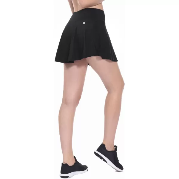 BALEAF Womens Athletic Golf Skirt Tennis Skort Pleated with Pockets Black Size SBALEAF Womens Athletic Golf Skirt Tennis Skort Pleated with Pockets Black Size S