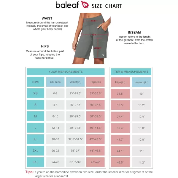 BALEAF Womens Bermuda Long Shorts Athletic High Waisted Shorts 10 Casual Summer Running Quick Dry Knee LengthCotton Blend  Heather Light Gray