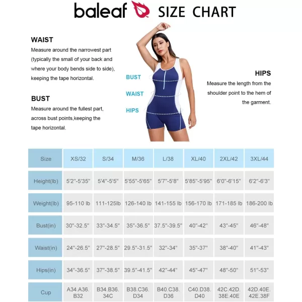 BALEAF Womens Boyleg One Piece Swimsuits Conservative Racerback Training Athletic Swimwear with Zipper Bathing SuitsBALEAF Womens Boyleg One Piece Swimsuits Conservative Racerback Training Athletic Swimwear with Zipper Bathing Suits