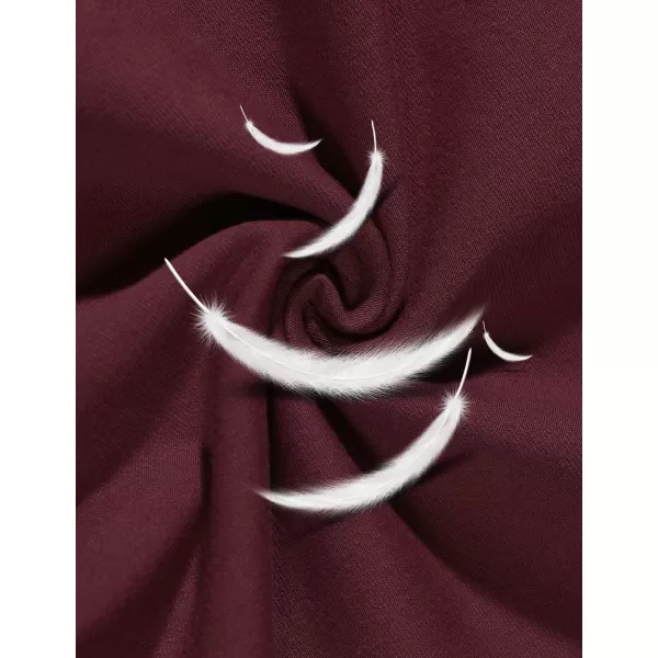 BALEAF Womens Capris Casual Summer Cotton Wide Leg Yoga Capri Sweatpants Loose Lounge Workout Crop Pants PocketsStretchburgundy