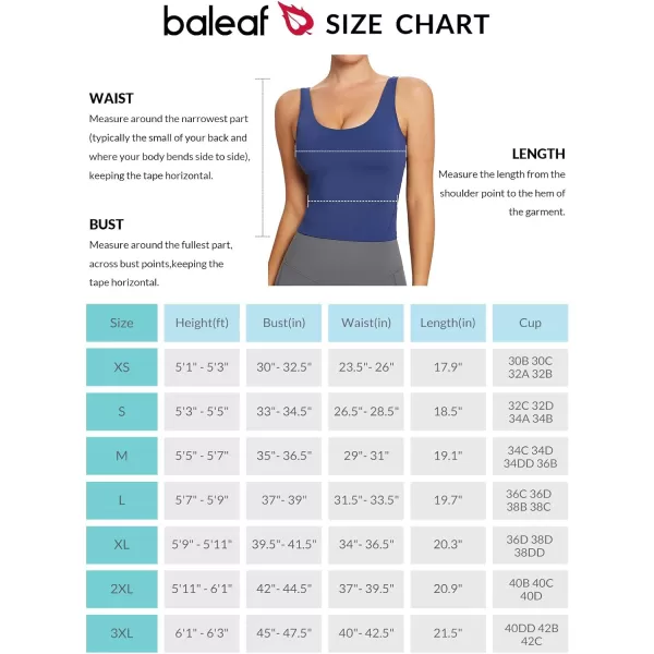 BALEAF Womens Compression Workout Tank Crop Tops with Builtin Bra Sports Padded Longline Light Support Tight Fit Yoga BrasBALEAF Womens Compression Workout Tank Crop Tops with Builtin Bra Sports Padded Longline Light Support Tight Fit Yoga Bras