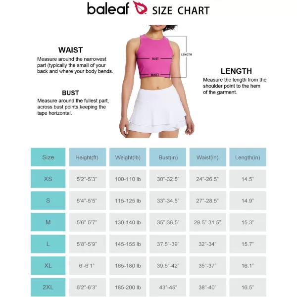 BALEAF Womens Crop Tank Tops Ribbed Double Lined Racerback Cropped Tops Yoga ShirtsFuchsia Fedora