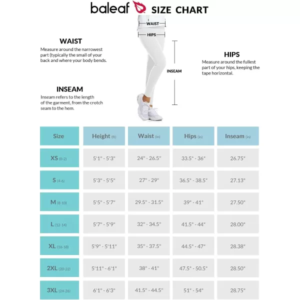 BALEAF Womens Fleece Lined Leggings Water Resistant Thermal Winter Warm Tights High Waisted with Pockets Running GearCLASSIC27 with 5 Pockets Awhite