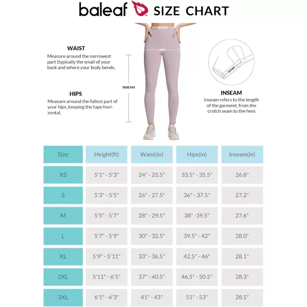 BALEAF Womens Fleece Lined Leggings Water Resistant Winter Clothes Running Tights Cold Weather Hiking Pants Zip PocketsCpurple