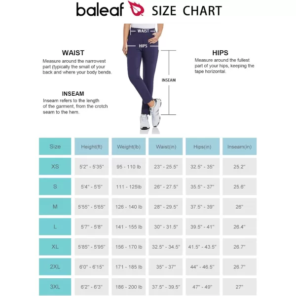 BALEAF Womens Golf Pants with Pockets Stretch Slim High Waist Quick Dry Lightweight Plus Size Womens Golf ApparelBALEAF Womens Golf Pants with Pockets Stretch Slim High Waist Quick Dry Lightweight Plus Size Womens Golf Apparel