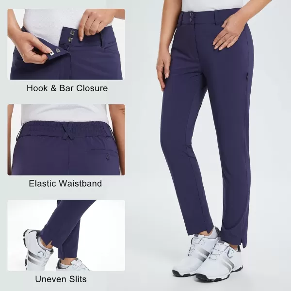 BALEAF Womens Golf Pants with Pockets Stretch Slim High Waist Quick Dry Lightweight Plus Size Womens Golf ApparelBALEAF Womens Golf Pants with Pockets Stretch Slim High Waist Quick Dry Lightweight Plus Size Womens Golf Apparel