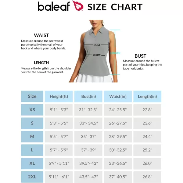 BALEAF Womens Golf Shirts Tank Tops Sleeveless Tennis Polo Racerback with Collar Athletic Tanks Quick DryRacerbacklight Grey