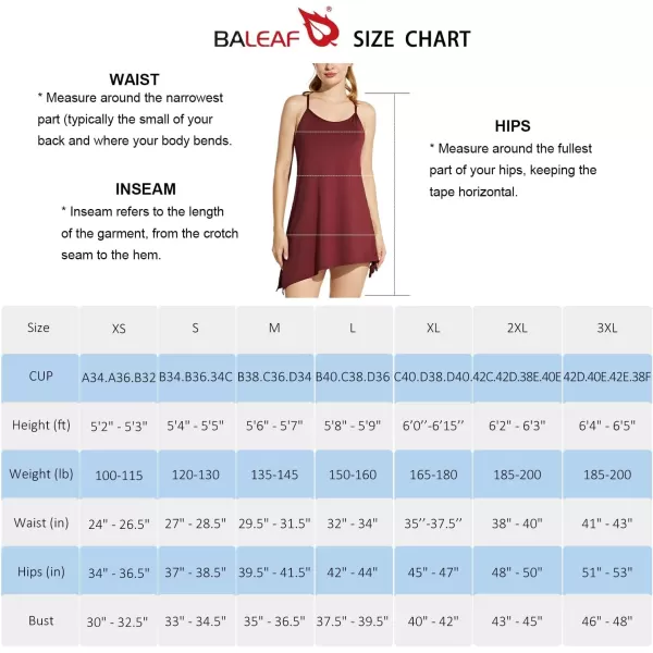 BALEAF Womens High Neck Modest Swimdress One Piece Adjustable Straps Tummy Control Flowy Long Bathing Suit Dress with BriefBALEAF Womens High Neck Modest Swimdress One Piece Adjustable Straps Tummy Control Flowy Long Bathing Suit Dress with Brief