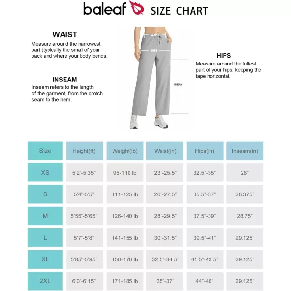 BALEAF Womens Hiking Pants Quick Dry Lightweight Jogger Pants Athletic Running Workout Zipper PocketsGray