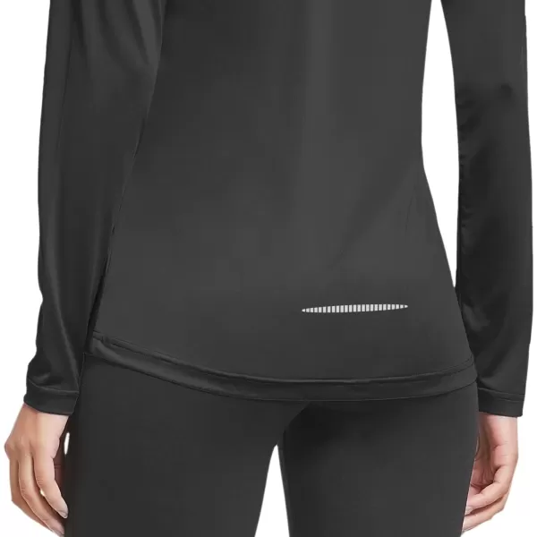 BALEAF Womens Long Sleeve Running Shirts Workout Tops Athletic Active Quick Dry Soft LightweightAblack