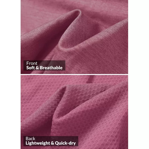 BALEAF Womens Long Sleeve Running Shirts Workout Tops Quick Dry UPF 50 LightweightPurple