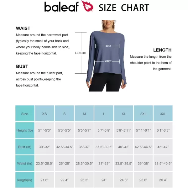 BALEAF Womens Long Sleeve Workout Shirts Loose Fit Super Soft Yoga Athletic Casual Tops with Boatneck Thumb HoleNavy Blue