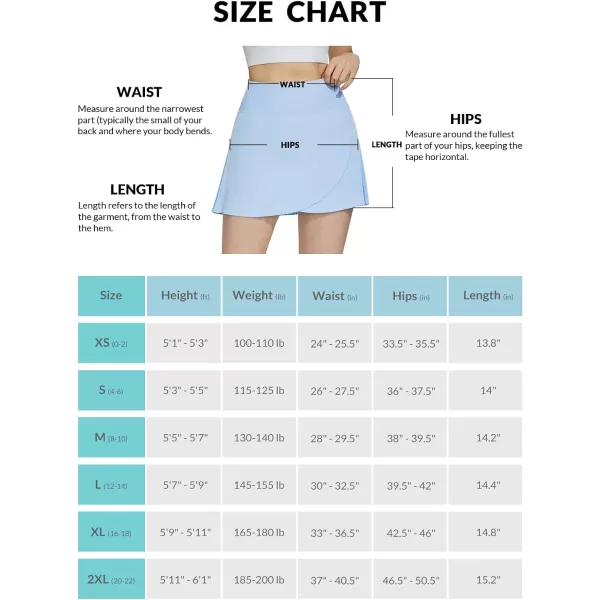 BALEAF Womens Pleated Tennis Skirts Skorts for Woman High Waisted Lightweight Athletic Golf Shorts PocketsSnow Bluetiered Front