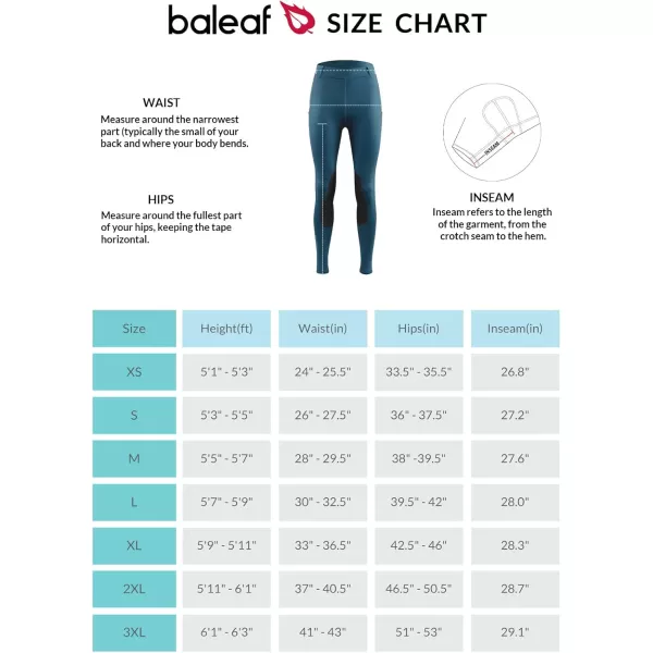 BALEAF Womens Riding Pants Equestrian Breeches KneePatch Horse Riding Tights Horseback Belt Loops Pockets UPF50Suedeblue Wing Teal