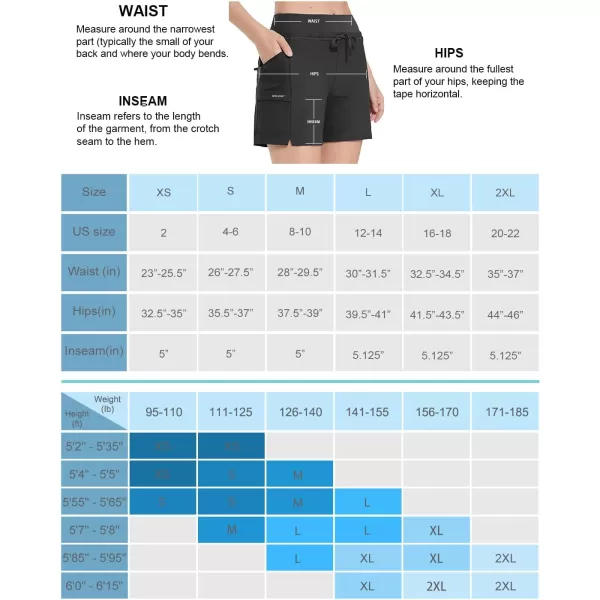 BALEAF Womens Shorts 7 Hiking Summer Shorts Quick Dry Lightweight Casual Shorts UPF 50 for Golf Travel AthleticBALEAF Womens Shorts 7 Hiking Summer Shorts Quick Dry Lightweight Casual Shorts UPF 50 for Golf Travel Athletic