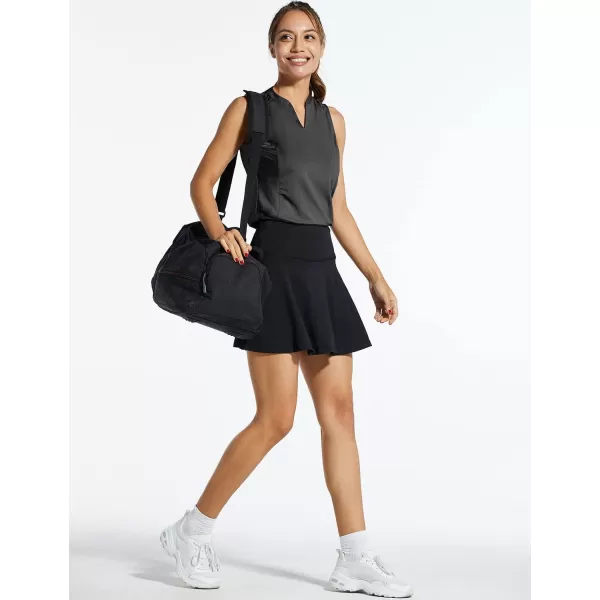 BALEAF Womens Sleeveless Golf Tennis Shirts Lightweight Quick Dry VNeck TankBlack