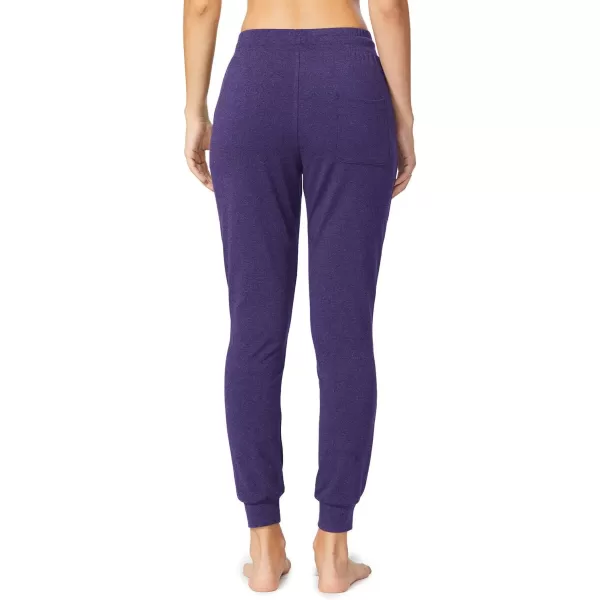 BALEAF Womens Sweatpants Cotton Joggers with Pockets Lounge Sweat Pants Tapered Casual Running Workout YogaRegular Purple