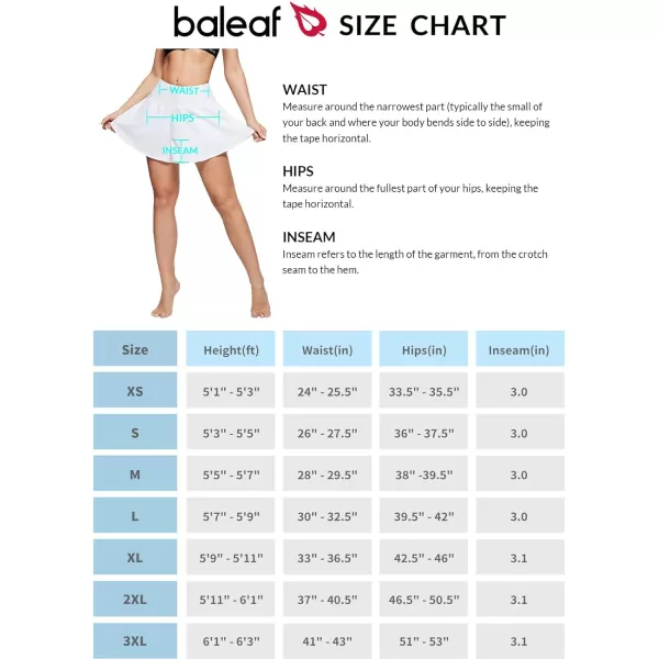 BALEAF Womens Swim Shorts Bottoms High Waisted Board Shorts Tummy Control Flowy Swimsuit Bathing Suit with LinerWhite
