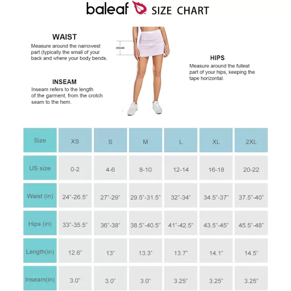 BALEAF Womens Tennis Golf Skort High Waisted Athletic Pleated Skirts 4 Pockets Running Sports Workout 13Solid Pink