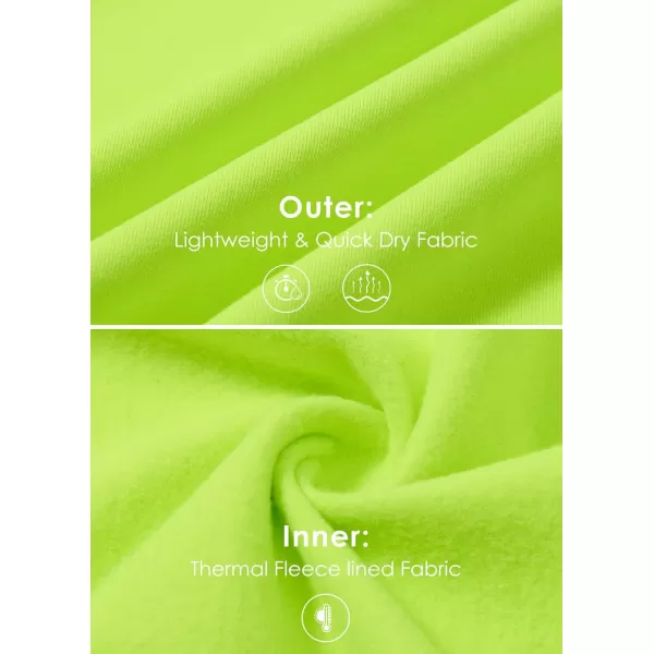 BALEAF Womens Thermal Cycling Jersey Long Sleeve Winter 4 Pockets Bike Fleece Jackets Windproof Reflevtive Cold Weather01fluorescent Yellow