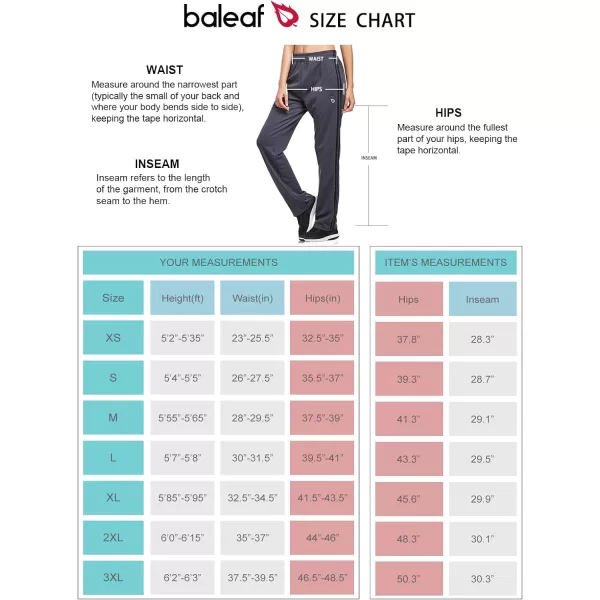 BALEAF Womens Track Pants Athletic Jogging Sweatpants Zipper Pockets WarmUp Sports Running PantsGreyBlack