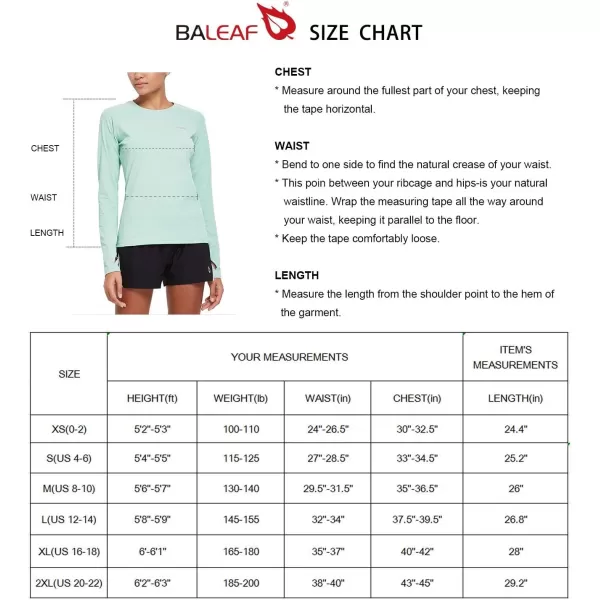 BALEAF Womens UPF 50 Sun Protection TShirt LongShort Sleeve Outdoor PerformanceBALEAF Womens UPF 50 Sun Protection TShirt LongShort Sleeve Outdoor Performance