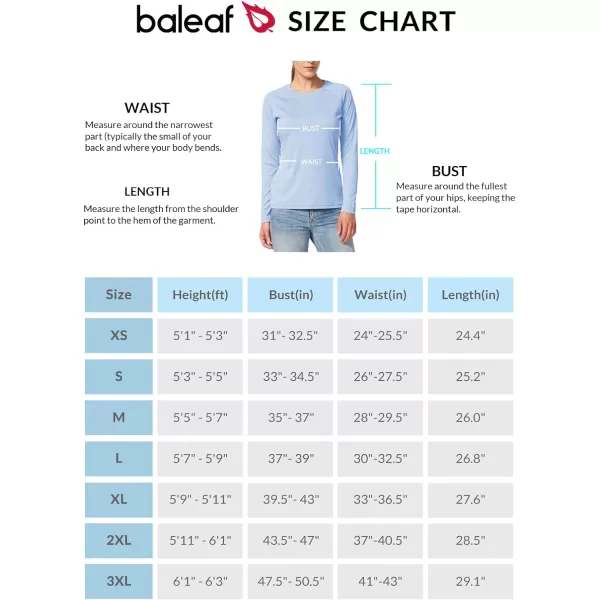 BALEAF Womens UPF 50 Sun Shirts Long Sleeve UV Protection Rash Guard Lightweight Quick Dry SPF Hiking Tops OutdoorA01graystone