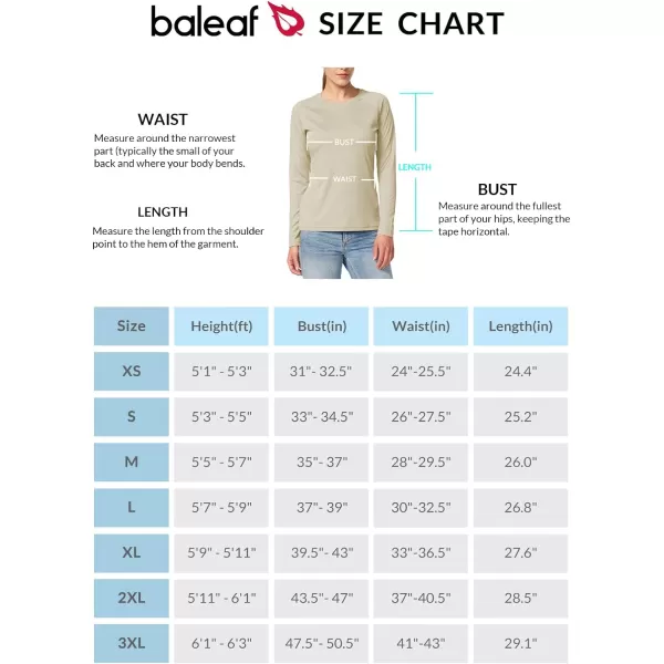 BALEAF Womens UPF 50 Sun Shirts Long Sleeve UV Protection Rash Guard Lightweight Quick Dry SPF Hiking Tops OutdoorA01oatmeal