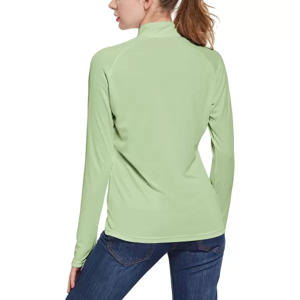 BALEAF Womens UPF 50 Sun Shirts Long Sleeve UV Protection Rash Guard Lightweight Quick Dry SPF Hiking Tops OutdoorA03sage