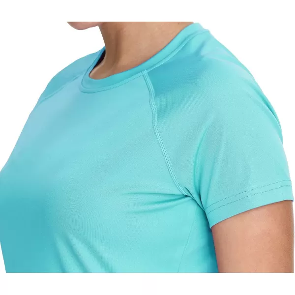 BALEAF Womens UPF 50 UV Protection Shirts Short Sleeve TShirts SPF Sun Shirts Quick Dry Outdoor Performance TopsA03short Sleeveblue