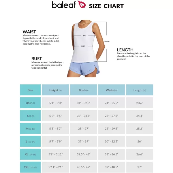 BALEAF Womens Wide Straps Sleeveless Cotton Workout Tank Tops Yoga Casual Crewneck ShirtsWhite