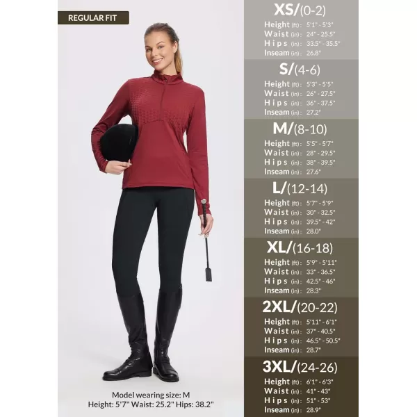BALEAF Womens Winter Riding Pants Full Seat Breeches Fleece Horse Equestrian Tights Horseback Leggings PocketsBlackfull Seat