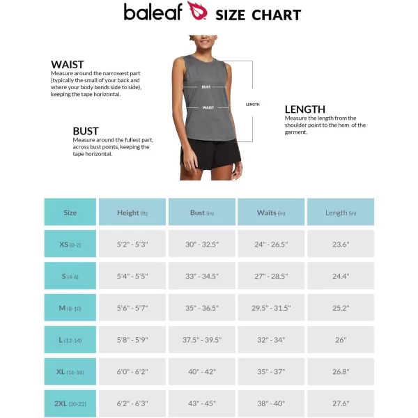 BALEAF Workout Tank Tops for Women Sleeveless Running Loose Fit Yoga Tops Active Shirts Pickleball Sports Gym ExerciseGray2 Pack