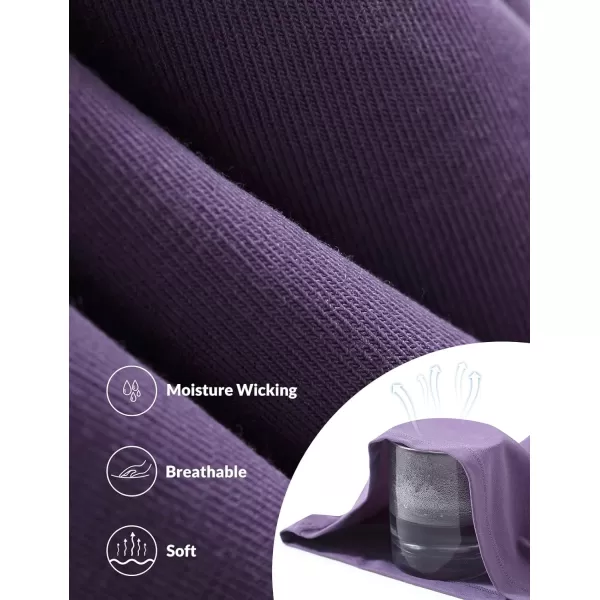 BALEAF Workout Tank Tops for Women Sleeveless Running Loose Fit Yoga Tops Active Shirts Pickleball Sports Gym ExerciseRacerbackpurple