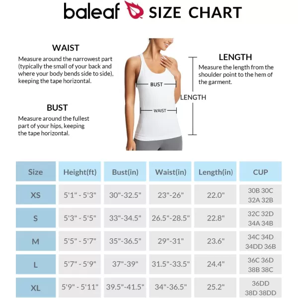 BALEAF Workout Tank Tops for Women with Built in Bra Racerback Athletic Yoga Cami Top Shirts RibbedBALEAF Workout Tank Tops for Women with Built in Bra Racerback Athletic Yoga Cami Top Shirts Ribbed