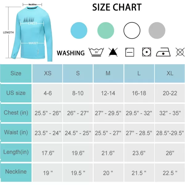 BALEAF Youth UPF 50 Shirts Sun Protection Long Sleeve Hiking Fishing Quick Dry Shirts Rash Guard Youth Age 618BALEAF Youth UPF 50 Shirts Sun Protection Long Sleeve Hiking Fishing Quick Dry Shirts Rash Guard Youth Age 618