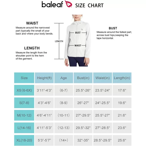 BALEAF Youths UPF 50 Sun Protection Jacket Hooded Cooling Shirt Pockets Fishing Running Hiking Outdoor 614 YearsBALEAF Youths UPF 50 Sun Protection Jacket Hooded Cooling Shirt Pockets Fishing Running Hiking Outdoor 614 Years