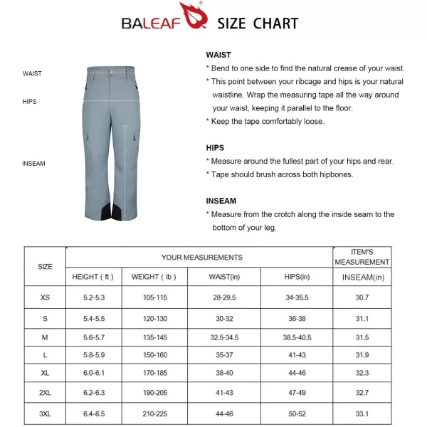 BALEAFnbspMensnbspSki Pants Windproof SnowSnowboardingnbspInsulatednbspPants WindbreakerWaterproof 5K5KBALEAFnbspMensnbspSki Pants Windproof SnowSnowboardingnbspInsulatednbspPants WindbreakerWaterproof 5K5K