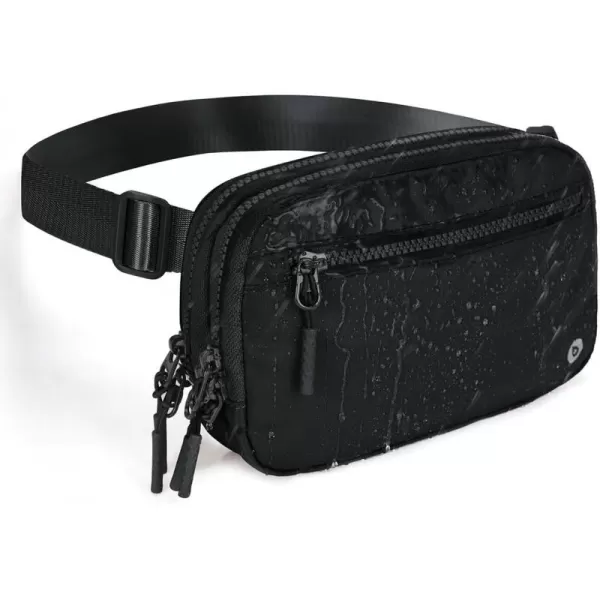 BALEAF Belt Bag Women Fanny Packs Crossbody Fashion Waist Pack Waterproof Adjustable Strap 2L Off WhiteBlack