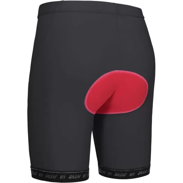 BALEAF Girls Padded Bike Shorts Kids Boys Youth Cycling Shorts with Padding Mountain Biking UPF 5001blackno Pocket